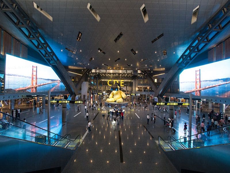 Sân bay quốc tế Hamad, Qatar vô cùng hiện đại